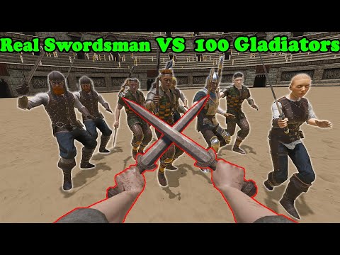 Real-Life Swordsman Plays Blade and Sorcery VR | 1 VS 100 Blade and Sorcery U11