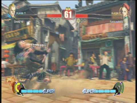 SF4 - Cammy (FuriousJodo) vs Abel