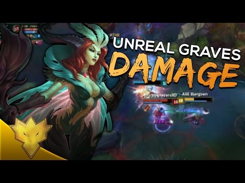 TSM Bjergsen - UNREAL GRAVES DAMAGE - Season 7 Solo Queue Highlights