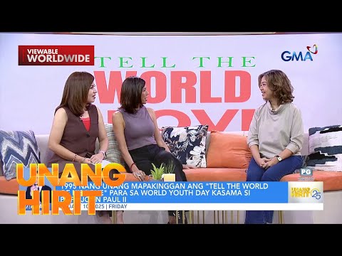 Trina Belamide, ang composer ng ‘Tell The World of His Love’ | Unang Hirit