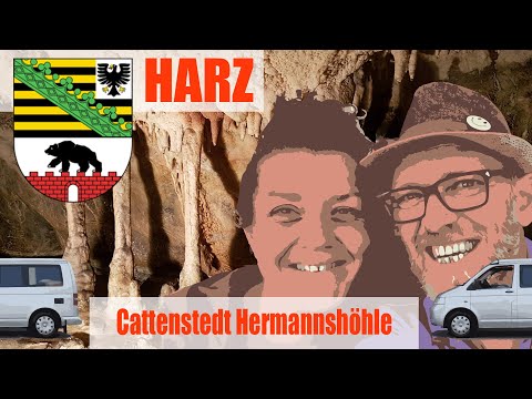 Cattenstedt Hermannshöhle Harz Saksen-Anhalt,  Tropfsteinhöhle in Rübeland. "Sechserding Cave"