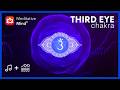 THIRD EYE CHAKRA Healing Vibrations Ocean Sounds Awaken Intuition Open 3rd Eye
