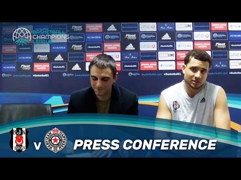 Besiktas Sompo Japan v Partizan - Press Conference - Basketball Champions League