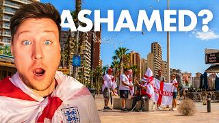 Why don’t the English CELEBRATE like the Irish? 🏴 🍀 | St George’s Day in Benidorm