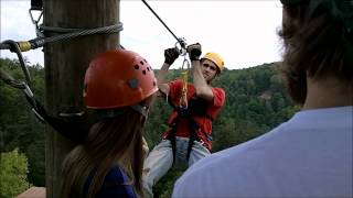 preview picture of video 'Red River Gorge Zipline Trip April 2012 - 1st Edit'