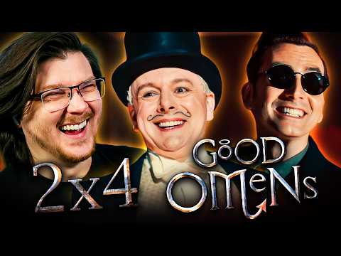 GOOD OMENS 2x4 REACTION | David Tennant | Michael Sheen | Season 2 | Review