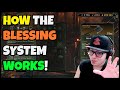 How the Blessing System works in DARKTIDE - Earn & Re-Bless Weapons ACCOUNT WIDE!