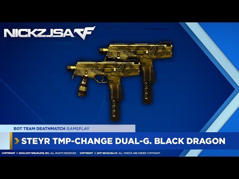 Steyr TMP-Change Dual-Gold Black Dragon | CROSSFIRE China 2.0 EXP