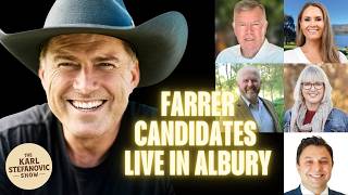 Live In Albury: The Candidates For Farrer Get Heated
