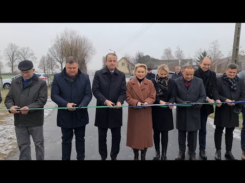 Otwarto dwie drogi: Domanin - Kierzno i Kierzno - Mechnice