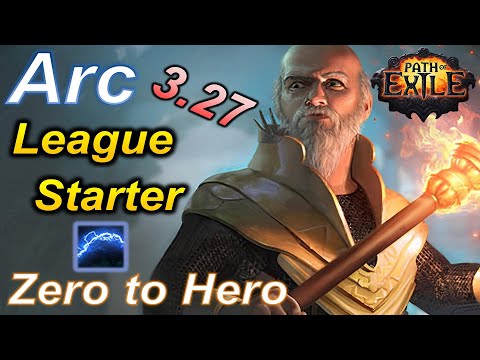 Path of Exile [3.27] Best League Starter build (Arc Leveling + Endgame)