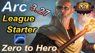 Path of Exile [3.27] Best League Starter build (Arc Leveling + Endgame)