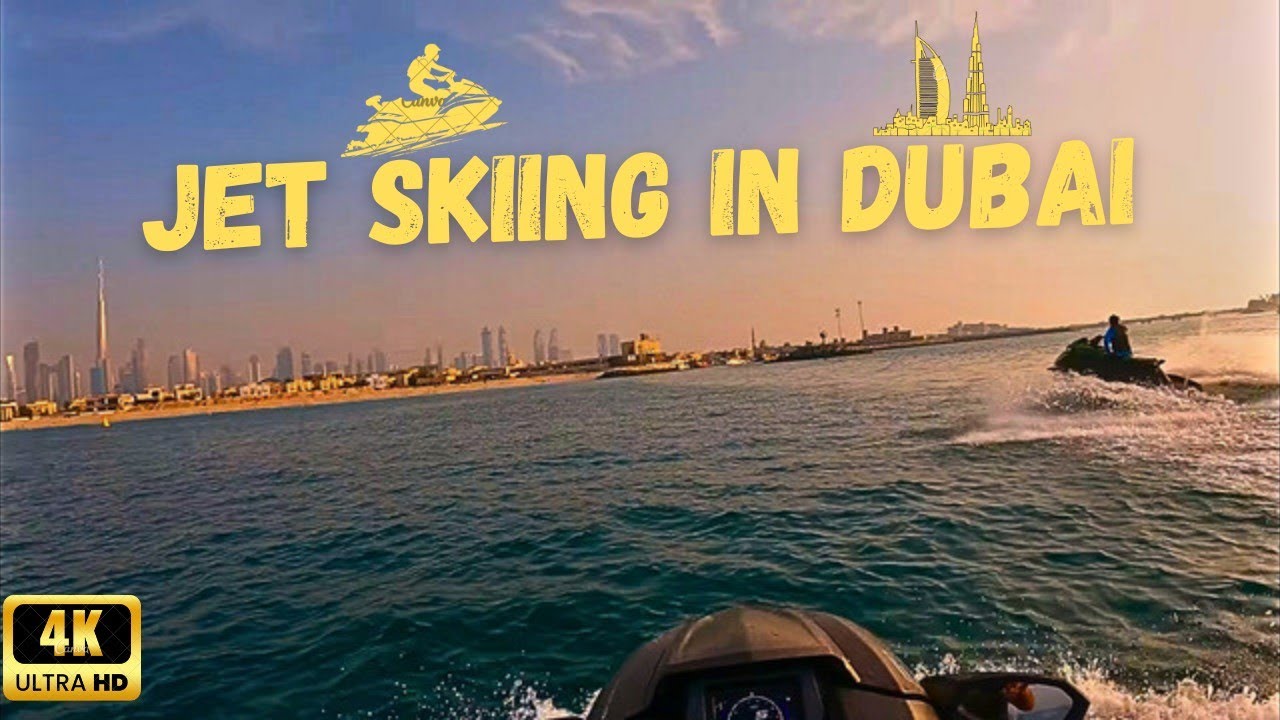 Enjoy stunning panoramic views of Dubai through Jet ski adventure.