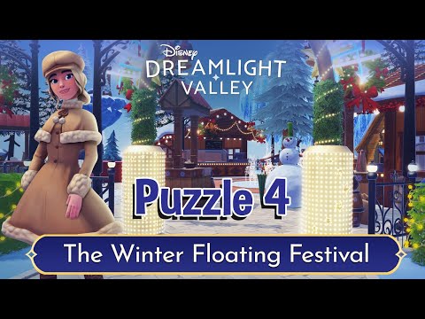 Disney Dreamlight Valley | The Winter Floating Festival Event | Puzzle 4