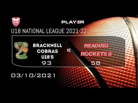 Bracknell Cobras VS Reading Rockets   U18 NL