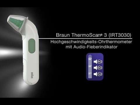 Braun ThermoScan® 3 Ohr-Thermometer (IRT3030)