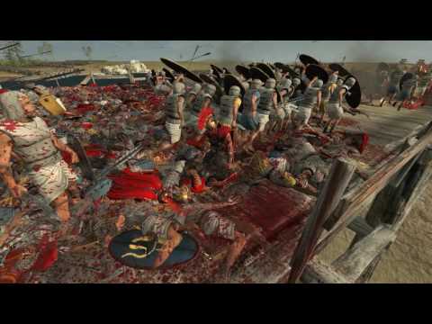 13,000 Egyptians vs 300 Romans! | Total War Rome 2