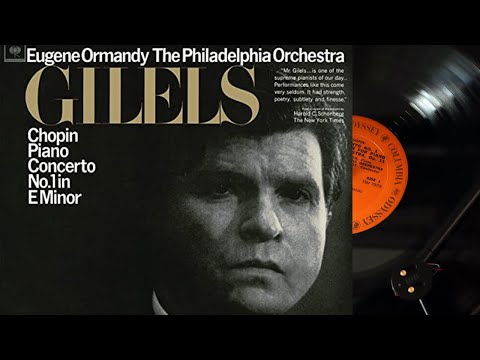 [LP] Chopin - Piano Concerto No. 1 - Gilels (side A)