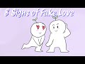 8 Signs Of Fake Love