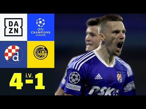 Zagreb kämpft sich in die Endrunde: Dinamo Zagreb - Bodö/Glimt 4:1 i.V. | UCL Playoffs | DAZN