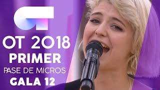 &quot;SHE USED TO BE MINE&quot; - ALBA RECHE | PRIMER PASE DE MICROS GALA 12 | OT 2018