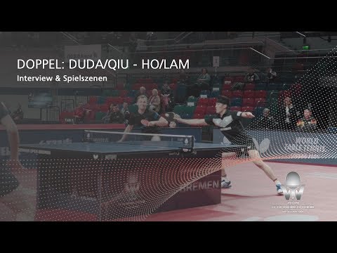 Herren-Doppel, Achtelfinale: Duda/Qiu - Ho/Lam I German Open 2019