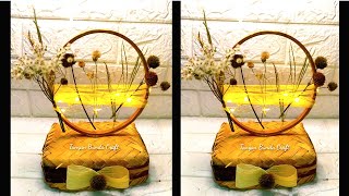 Cara membuat Lampu hias dari barang bekas | contoh kerajinan bahan alam #lampuhias #bestwaste #diy