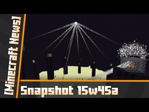 sZPeddy - Snapshot 15w45a Minecraft 1.9 [News] Bug fixes; 1.9 soon