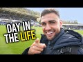 What MATCH DAY REALLY looks like for a PRO FOOTBALLER!