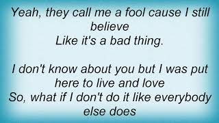 Gary Allan - Like It&#39;s A Bad Thing Lyrics