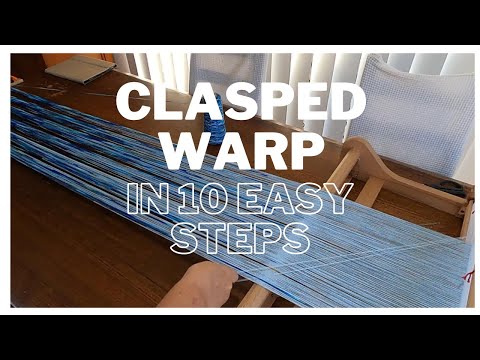 How to weave Clasped Warp in 10 Easy Steps! on a Rigid Heddle Loom