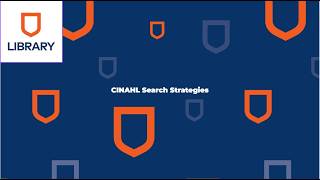 CINAHL Advanced Search Strategies
