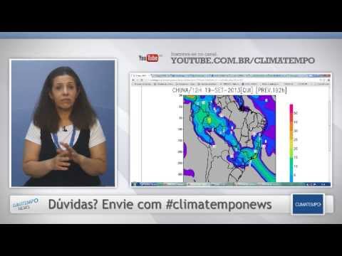 Climatempo News -  Edição das 17h00 - 12/09/2013