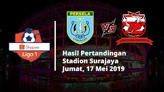 Hasil Pertandingan Liga 1 2019, Madura United Menang Telak saat Bertandang ke Markas Persela