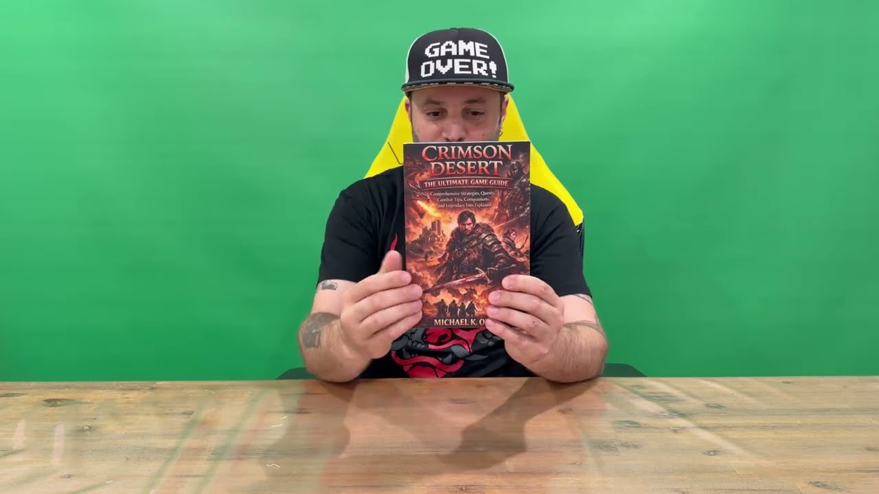 Ep 951 - Crimson Desert Ultimate Game Guide Book By Michael Owen Revealing