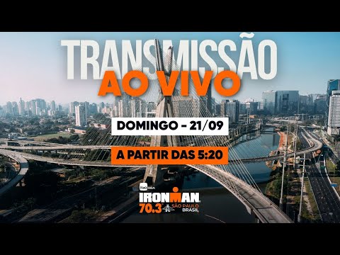 AO VIVO | LIVE - 2025 Itaú BBA IRONMAN 70.3 São Paulo (Profissionais)