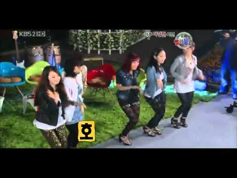 Wonder Girls and TaeYeon (SNSD) dance Oh @ Win Win