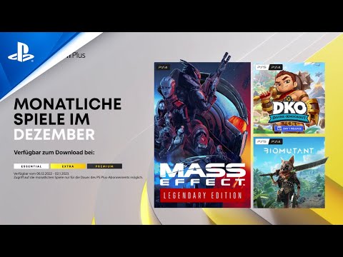 PlayStation Plus – Monatliche Spiele im Dezember