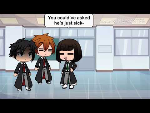 If Draco was sick || MayTheWeirdoGriffindor : || skit || Drarry || Draco x Harry || Lol no thumbnail