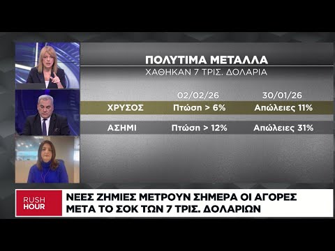 Σοκ και δέος για χρυσό και ασήμι