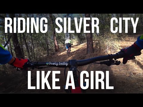 Riding Silver City New Mexico Like a Girl - Dusty Betty Women's Mountain Biking