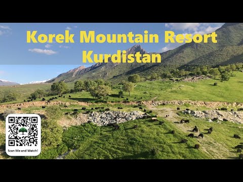 Kurdistan 4K - Korek Mountain Telefric - Upward