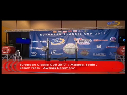European Classic Cup 2017 - Women's & Men's Bench Press