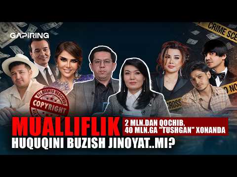 Mualliflik huquqini buzish jinoyat..mi? | GAPiRING