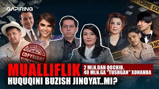 Mualliflik huquqini buzish jinoyat..mi? | GAPiRING