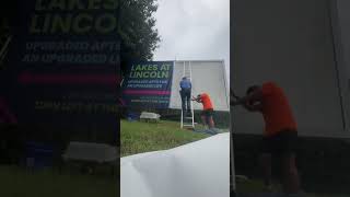 Time Lapse Billboard Install