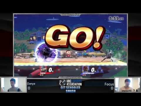 UBC Smash #19: WR2 - Danye (Sheik) vs Focus (Ganondorf)