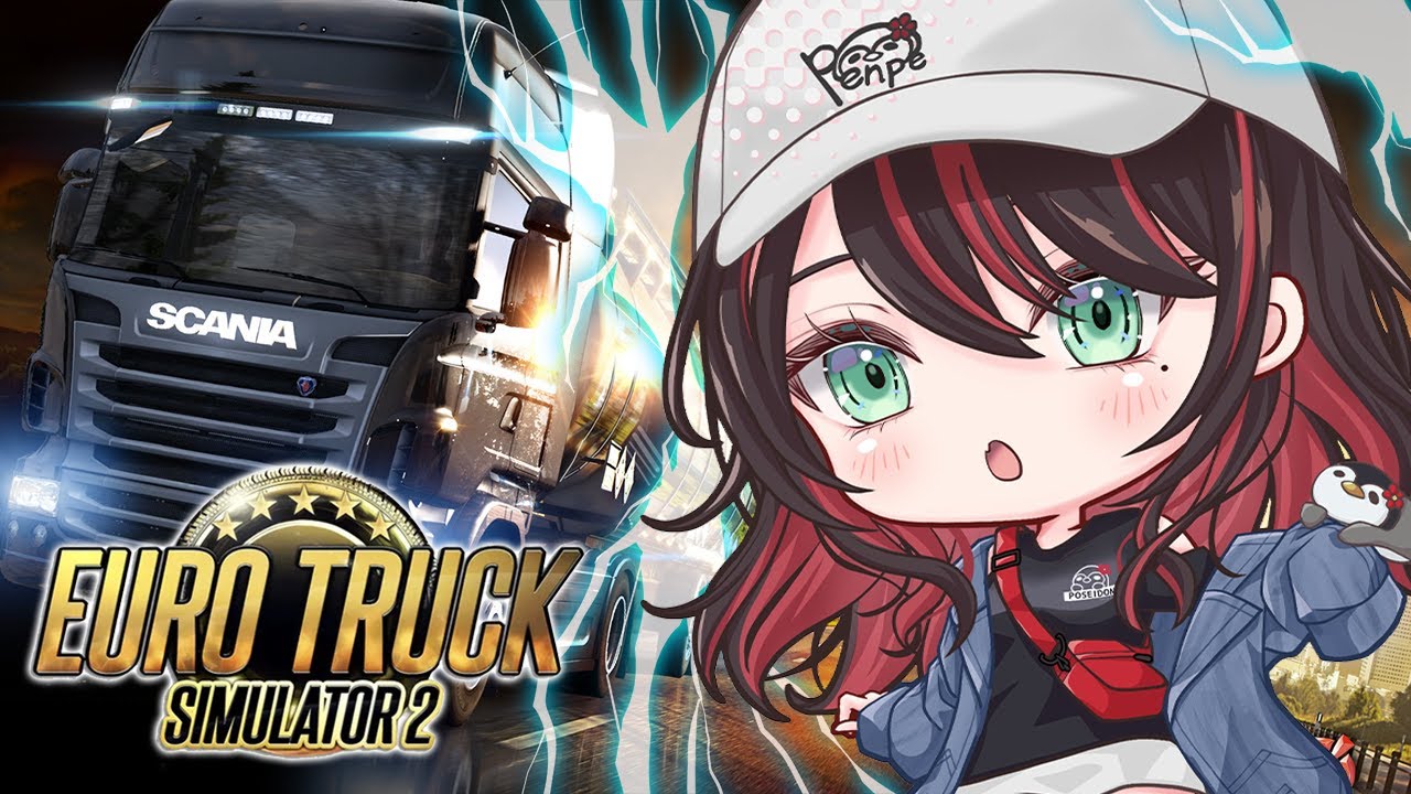 【Euro Truck Simulator 2】おはよ！隣乗ってく❓️【緋月ゆい/ネオポルテ】