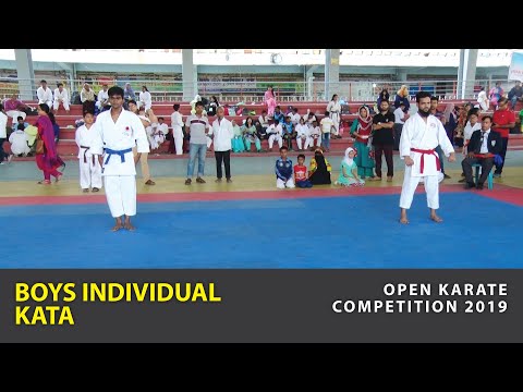 BOYS INDIVIDUAL KATA - OPEN KARATE COMPETITION 2019