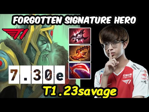 T1 23savage Wraith King 12K MMR CARRY Forgotten Signature Hero Dota 2 Perspective pro gameplay
